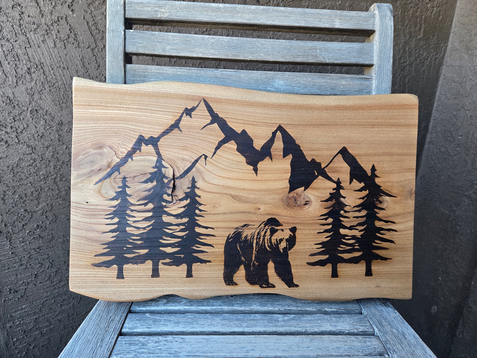 Bear Wood Wall Art